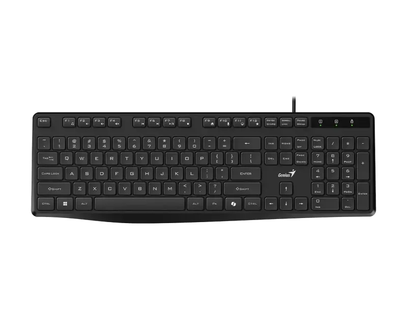 GENIUS KB-117S Al Copilot USB US crna tastatura Slika 2