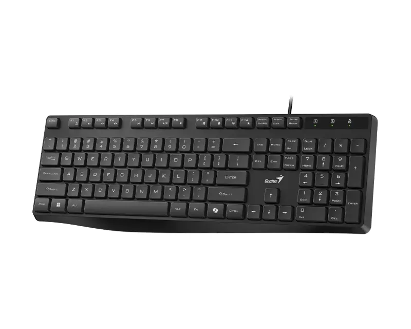 GENIUS KB-117S Al Copilot USB US crna tastatura Slika 1