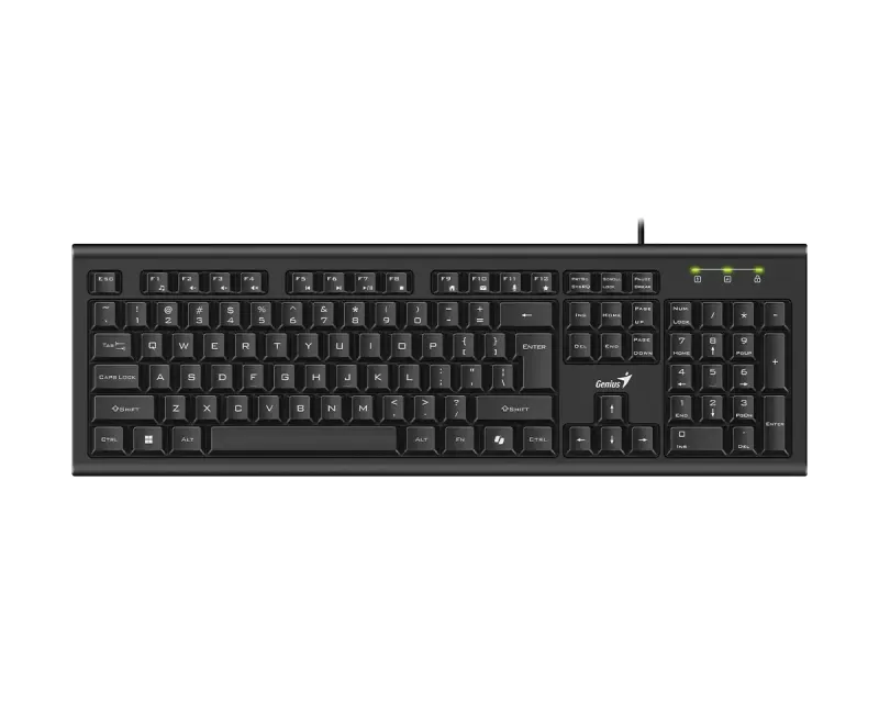 GENIUS KB-113 Al Copilot USB US crna tastatura  Slika 2