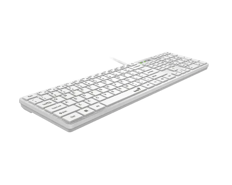 GENIUS SlimStar 126 USB YU bela tastatura Slika 4