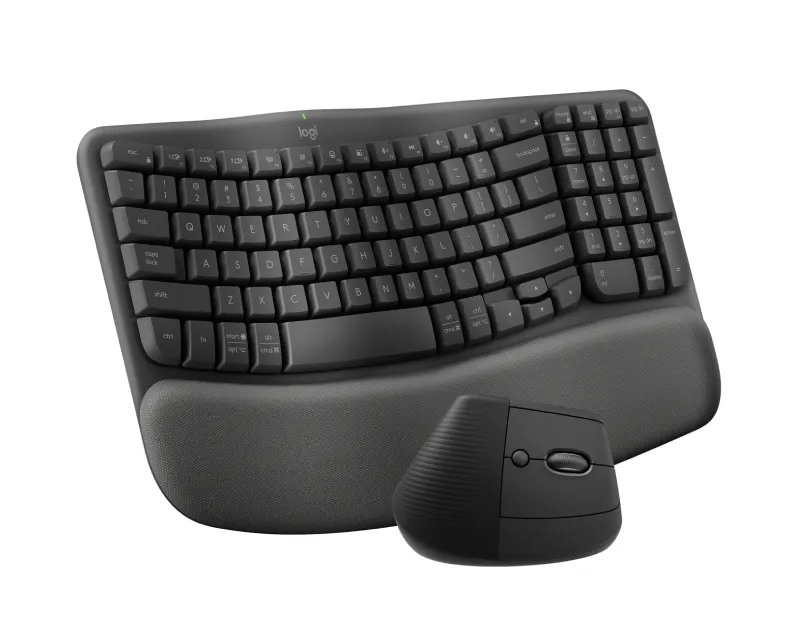 LOGITECH Wave Keys and Lift Combo US tastatura + miš Slika 3