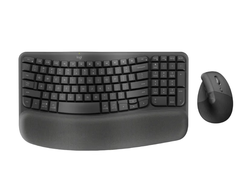 LOGITECH Wave Keys and Lift Combo US tastatura + miš Slika 1