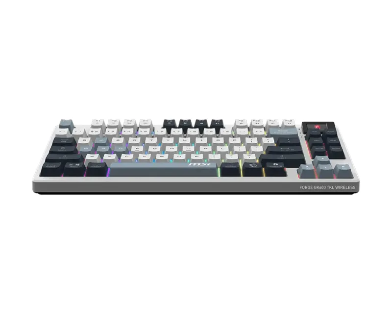 MSI FORGE GK600 TKL W SKY US wireless tastatura  Slika 4