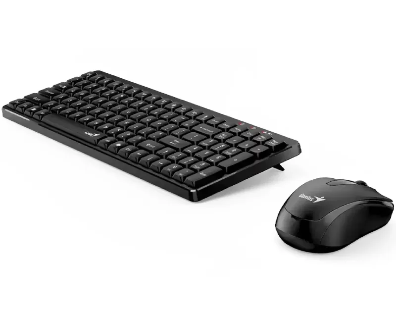 GENIUS LuxeMate Q8100 Wireless USB US crna tastatura + miš  Slika 4