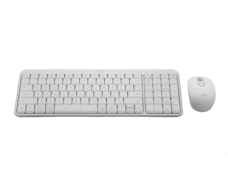 LOGITECH_ MK251 Wireless Bluetooth tastatura + miš beli Slika 2