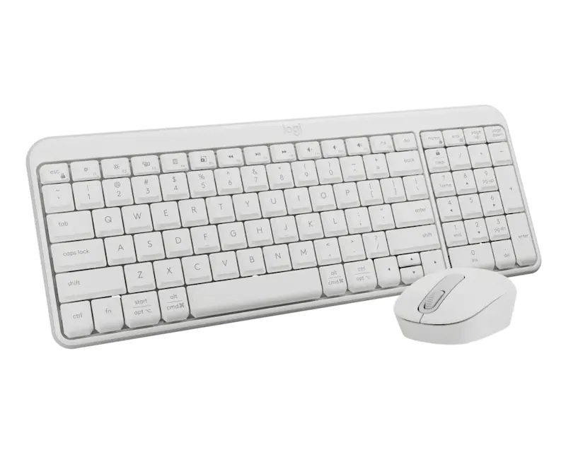 LOGITECH_ MK251 Wireless Bluetooth tastatura + miš beli Slika 4
