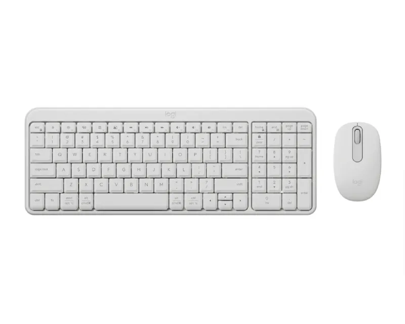 LOGITECH_ MK251 Wireless Bluetooth tastatura + miš beli Slika 1