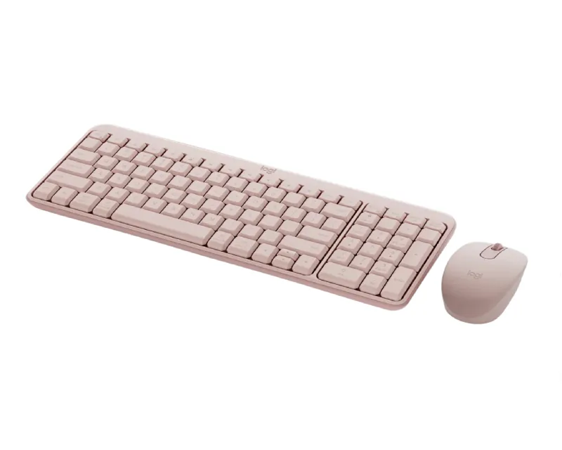 LOGITECH_ MK251 Wireless Bluetooth tastatura + miš roze Slika 3