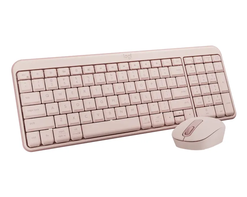 LOGITECH_ MK251 Wireless Bluetooth tastatura + miš roze Slika 4