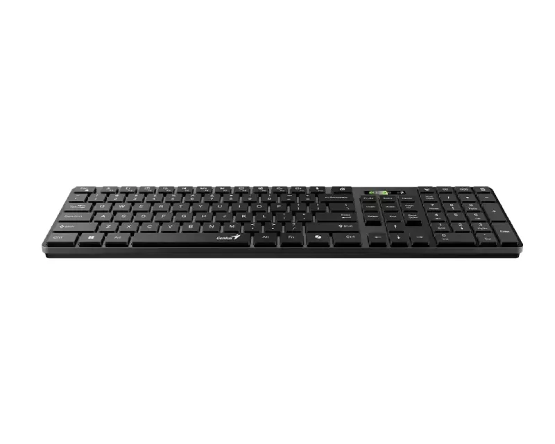 GENIUS SlimStar 7250BT, AI, crna US wireless tastatura Slika 4