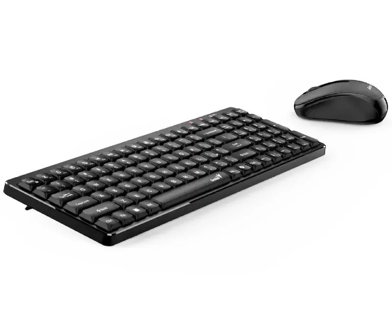 GENIUS LuxeMate Q8100 Wireless USB YU crna tastatura + miš Slika 3
