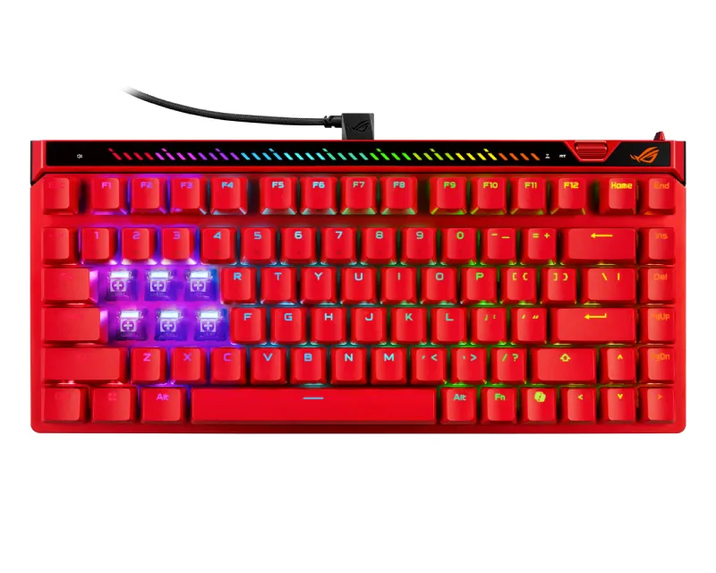 ASUS M705 ROG FALCHION ACE 75HE Gaming tastatura crvena Slika 6