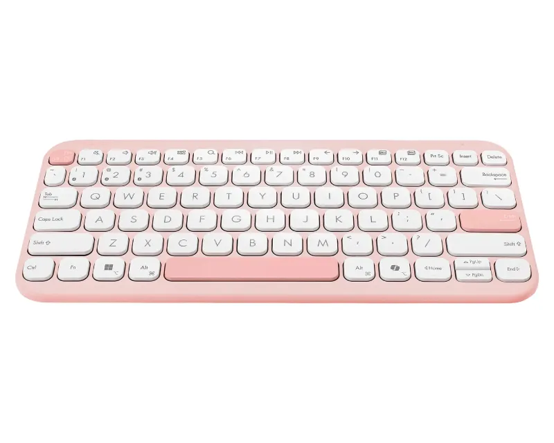 ASUS KW100 Marshmallow Wireless tastatura PK (pink) Slika 2