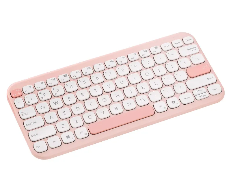 ASUS KW100 Marshmallow Wireless tastatura PK (pink) Slika 6