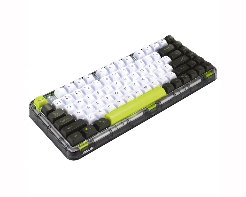 ASUS KD201 Jelly75 Keyboard Volt Green Wireless tastatura  Slika 4