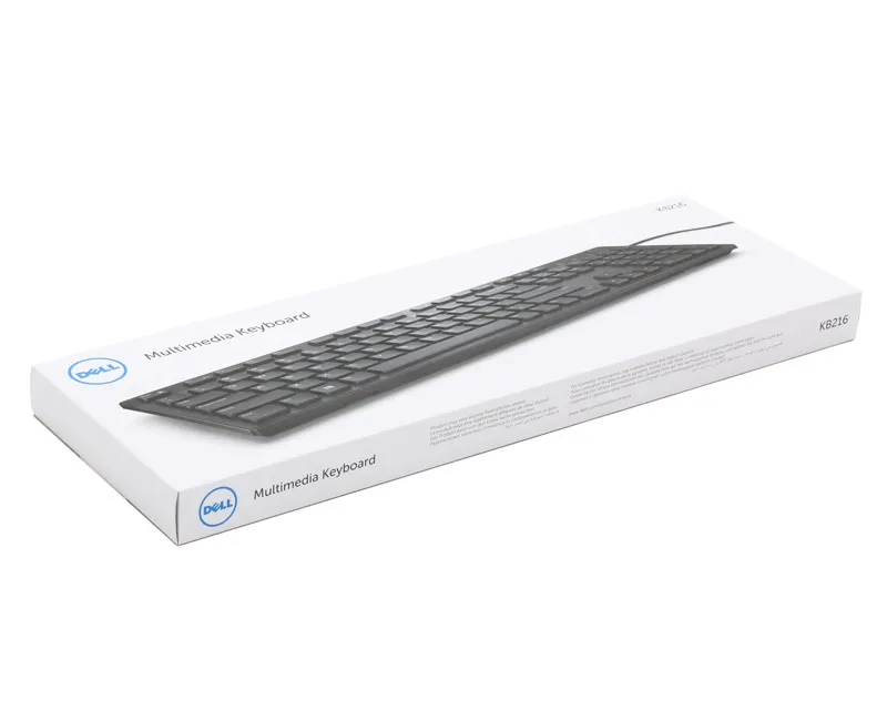 DELL OEM Multimedia KB216 USB US tastatura retail box crna Slika 1