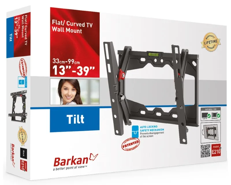 BARKAN E210+.B LCD TV zidni nosač do 43 inča Slika 2