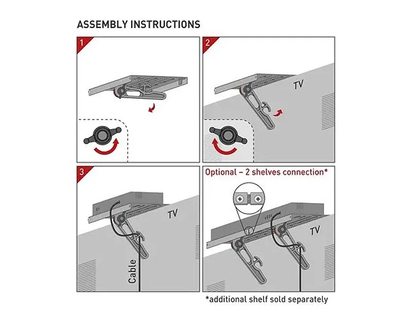 BARKAN E812 polica za TV  Slika 4