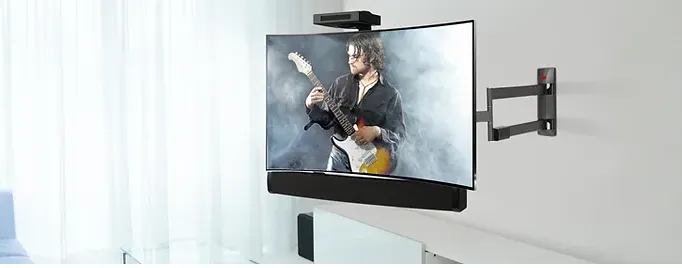 BARKAN E850.B Univerzalna A/V polica i nosač za soundbar  Slika 3