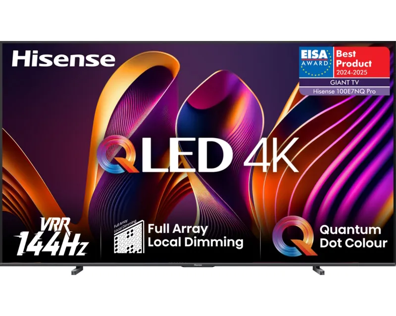 HISENSE 100 inča 100E7NQ PRO QLED 4K UHD Smart TV Slika 1