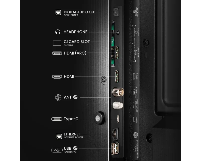 HISENSE 32 inča 32A5NQ QLED Smart TV Slika 6