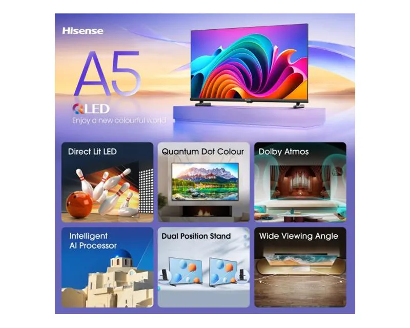 HISENSE 40 inča 40A5NQ QLED Smart TV Slika 6