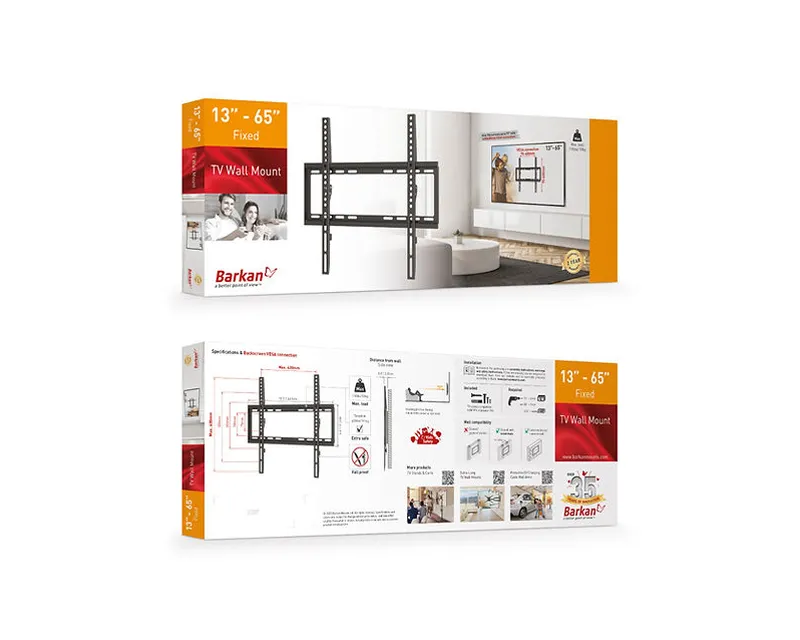 BARKAN E307.B LCD TV zidni nosač 13-65 inča  Slika 4