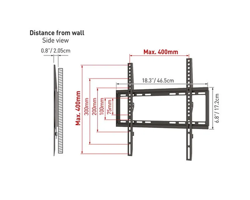 BARKAN E307.B LCD TV zidni nosač 13-65 inča  Slika 1