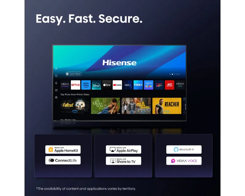 HISENSE 100 inča 100U7Q Mini-LED 4K UHD Smart TV  Slika 9