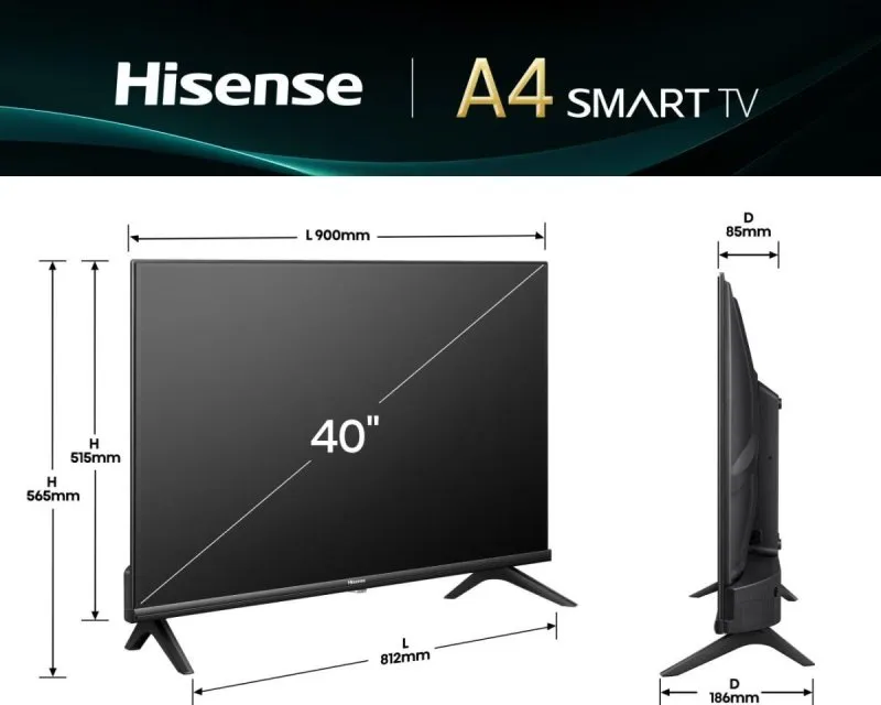 HISENSE 40 inča 40A4Q FHD Smart TV Slika 5