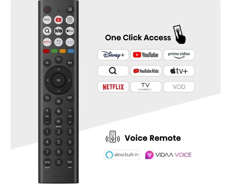 HISENSE 75 inča 75E8Q Mini-LED 4K UHD Smart TV  Slika 3