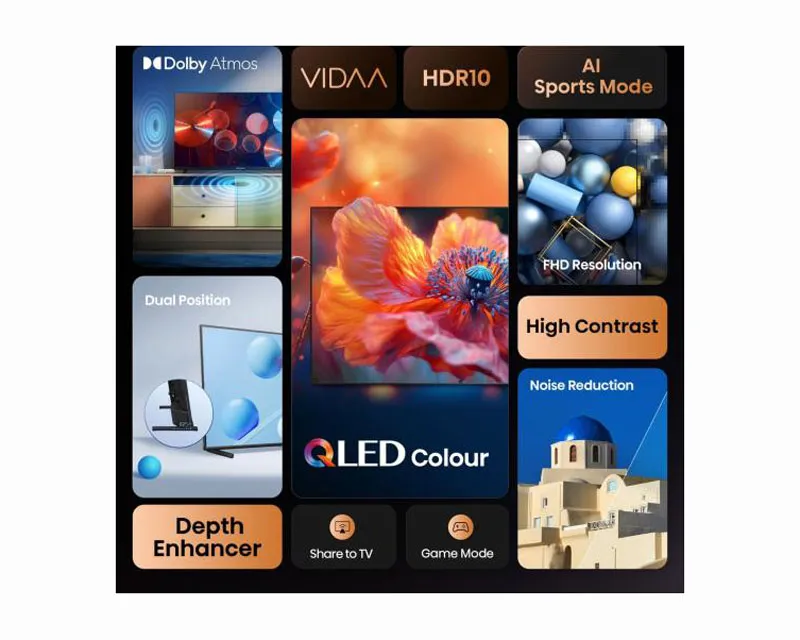 HISENSE 40 inča 40A5Q QLED FHD Smart TV  Slika 3