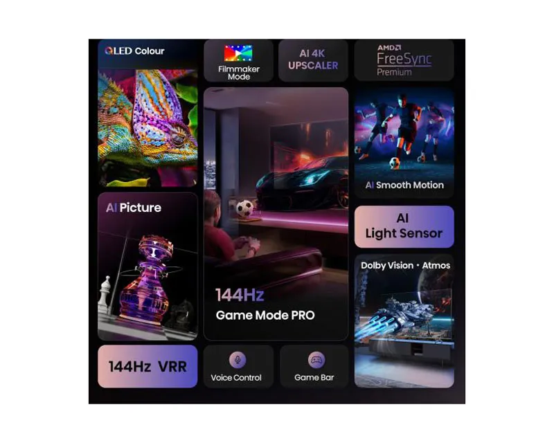 HISENSE 85 inča 85E7Q PRO QLED 4K UHD Smart TV  Slika 3