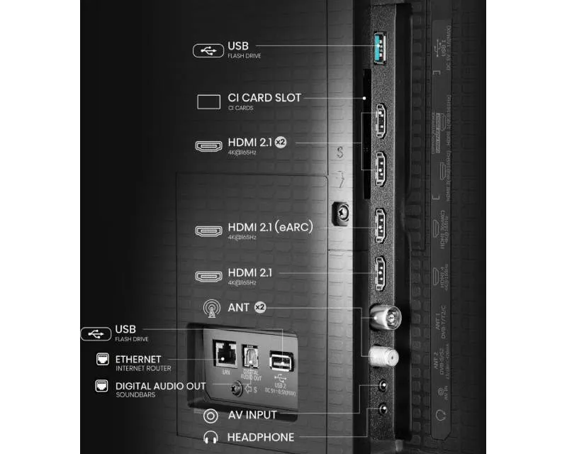 HISENSE 85 inča 85U7Q PRO ULED Mini-LED 4K UHD Smart TV Slika 8
