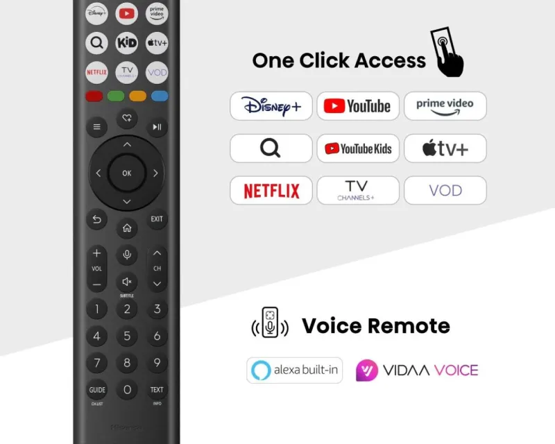 HISENSE 55 inča 55U7Q ULED Mini-LED 4K UHD Smart TV  Slika 7