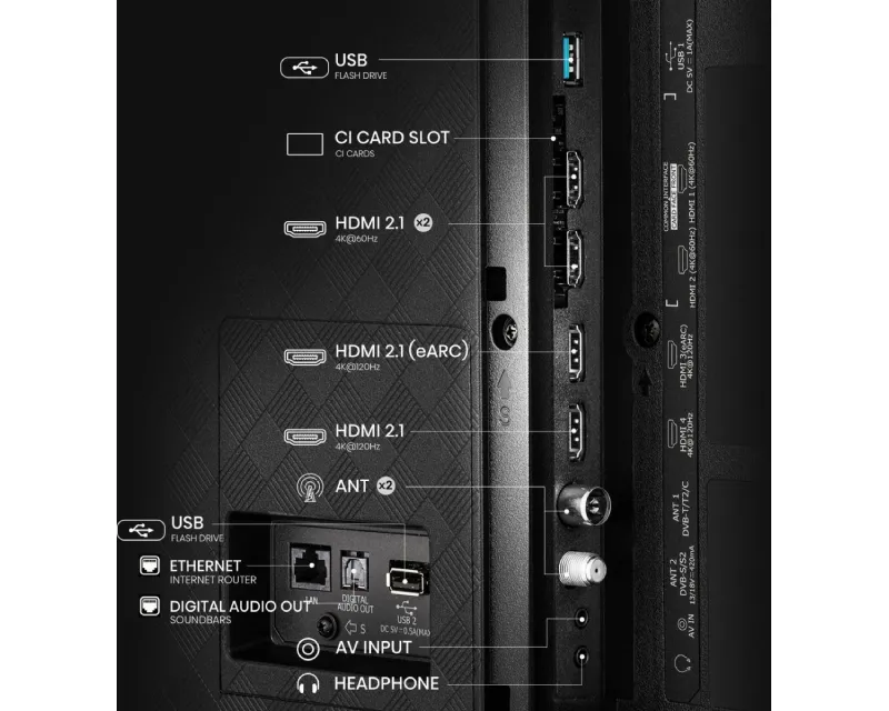 HISENSE 65 inča 65A85Q OLED 4K UHD Smart TV  Slika 7