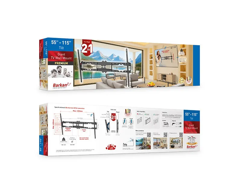 BARKAN BM510 LCD TV zidni nosač od 55 do 100 inča  Slika 4