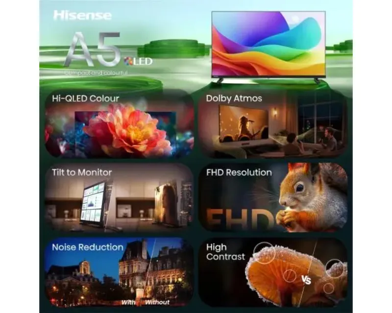 HISENSE 40 inča 40A5S QLED FHD Smart TV  Slika 3