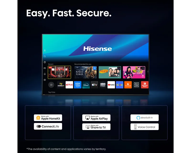 HISENSE 85 inča 85U7SE ULED Mini-LED 4K UHD Smart TV  Slika 7