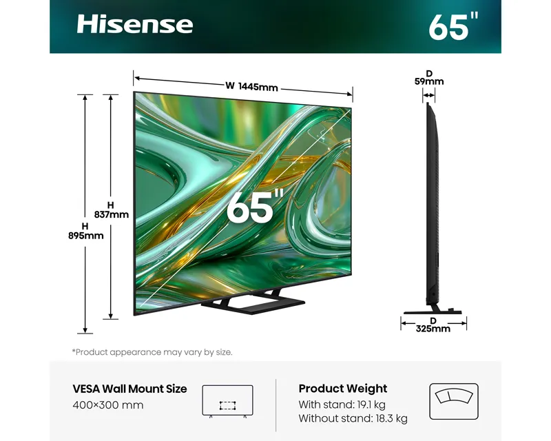 HISENSE 65 inča 65E8S ULED MiniLED 4K UHD Smart TV Slika 2