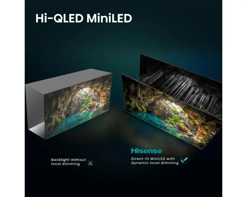 HISENSE 75 inča 75E8S Mini-LED 4K UHD Smart TV Slika 4