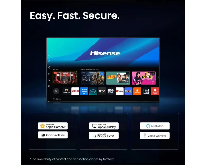 HISENSE 75 inča 75E8S Mini-LED 4K UHD Smart TV Slika 6