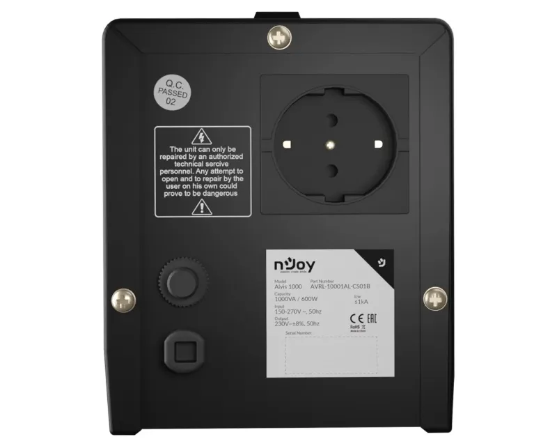 NJOY Alvis AVR 1000VA 600W (AVRL-10001AL-CS01B) Slika 3