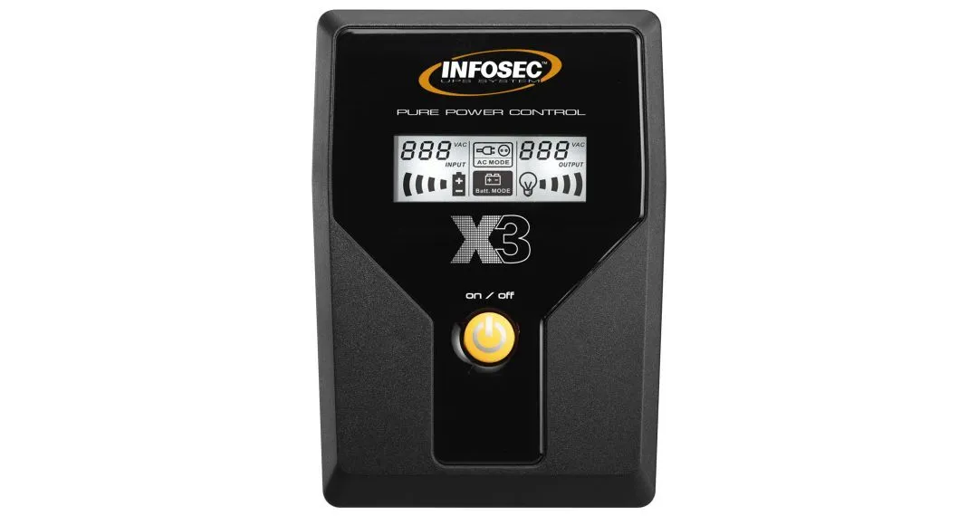 INFOSEC COMMUNICATION X3 EX 1000 LCD USB FR/SCHUKO Slika 2