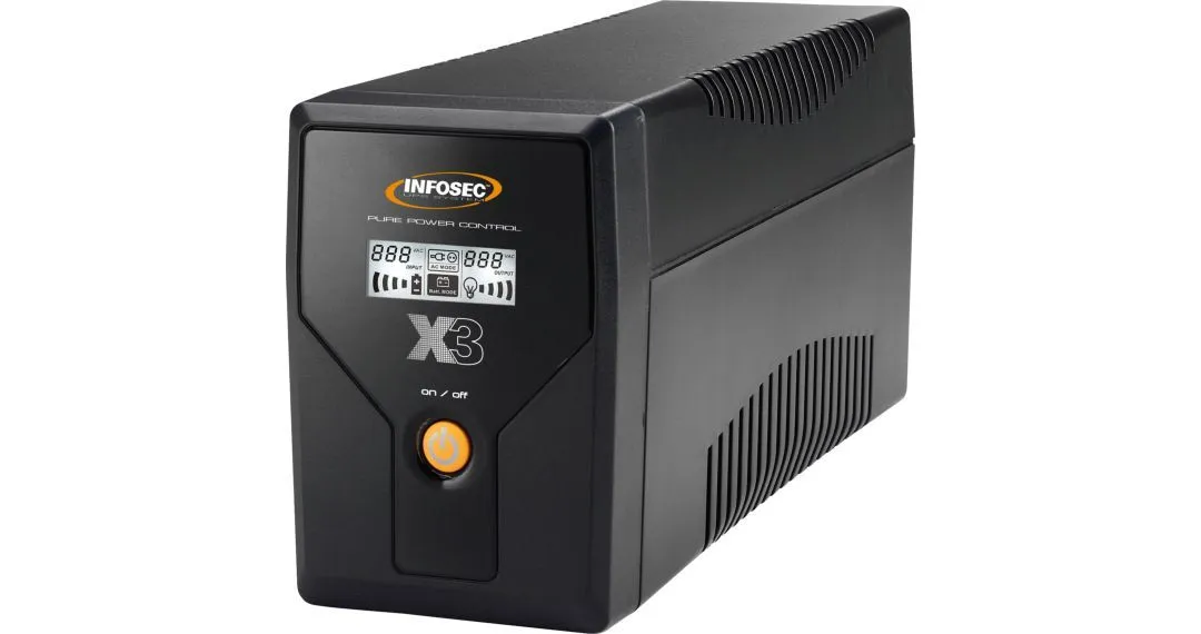 INFOSEC COMMUNICATION X3 EX 1000 LCD USB FR/SCHUKO Slika 1