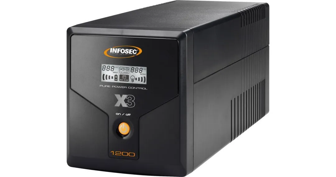 INFOSEC COMMUNICATION X3 EX 1200 LCD USB FR/SCHUKO Slika 1