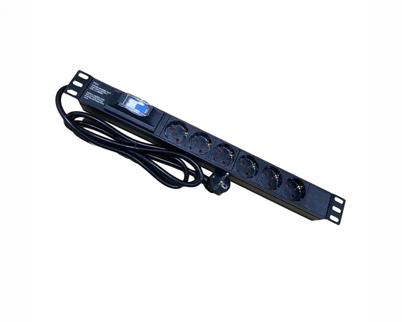 MAXPRO LINE Produžni kabl PDU/6-Way (1P 16A), 2m, sa osiguračem Slika 1