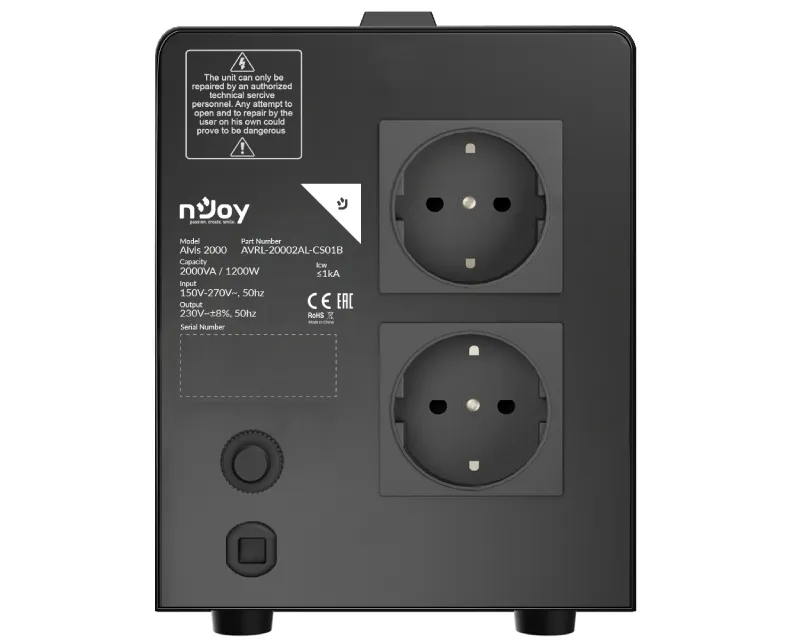 NJOY Alvis AVR 2000VA 1200W (AVRL-20002AL-CS01B)  Slika 5