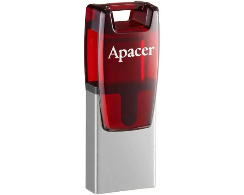 APACER 64GB AH180 USB 3.2 Tip C - USB 3.2 Tip A flash crveni AP64GAH180R-1  Slika 3