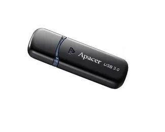 APACER 128GB AH355 USB 3.2 flash crni AP128GAH355B-1 Slika 1